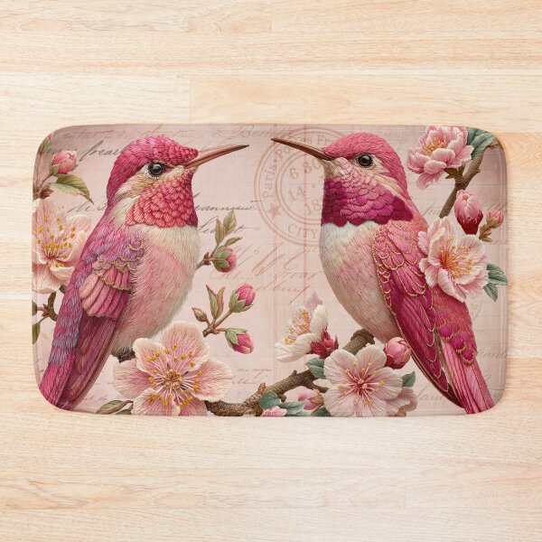 Item preview, Embroidery Bird Nostalgic Romance designed and sold by artsandsoul.