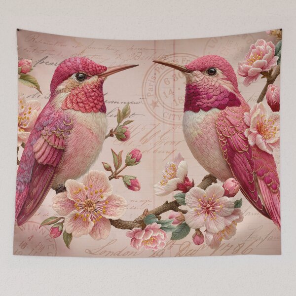 Item preview, Embroidery Bird Nostalgic Romance designed and sold by artsandsoul.
