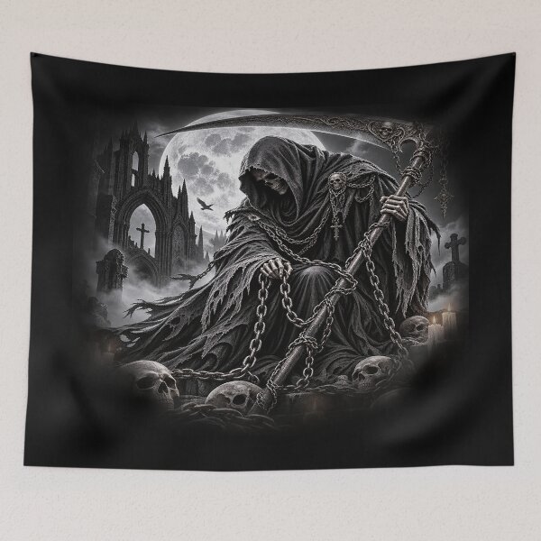 Item preview, Grim Reaper – Gothic Moon and Shadows designed and sold by TroviTutto.