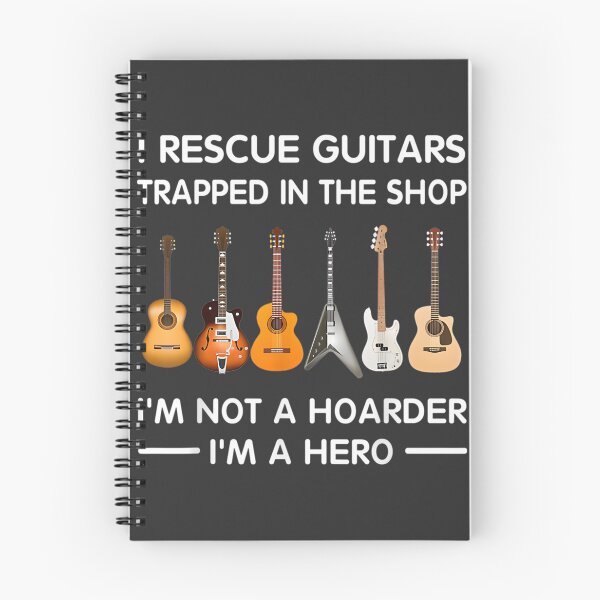 Item preview, I Rescue Guitars Trapped In The Shop Funny Music Lover Design designed and sold by neymargg.