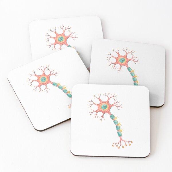 Item preview, Colorful Neuron Synapse Neuroscience Nerve Cell designed and sold by eignvalue.