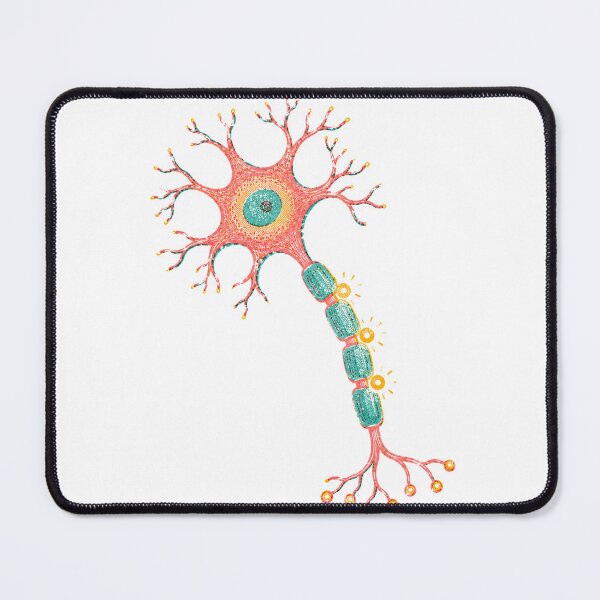 Item preview, Colorful Neuron Synapse Neuroscience Nerve Cell designed and sold by eignvalue.