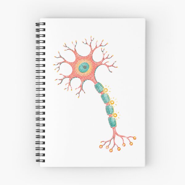 Item preview, Colorful Neuron Synapse Neuroscience Nerve Cell designed and sold by eignvalue.