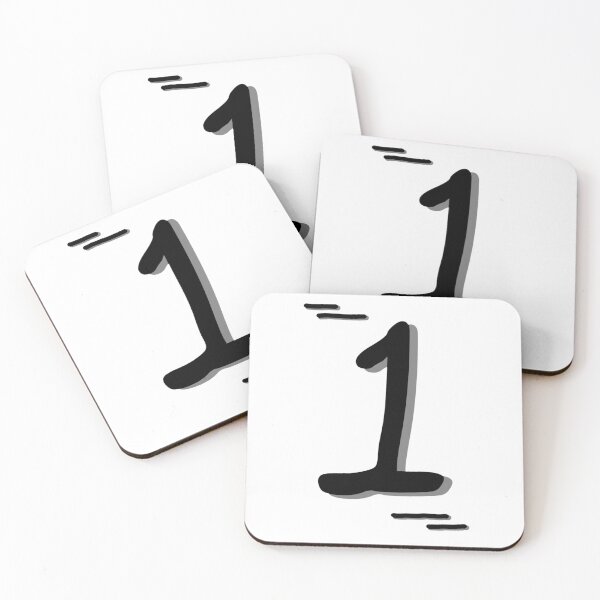 Item preview, Number 1 - Bold Artistic Numeral Design designed and sold by Dyche Studio.