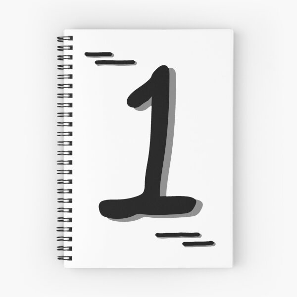 Item preview, Number 1 - Bold Artistic Numeral Design designed and sold by Dyche Studio.