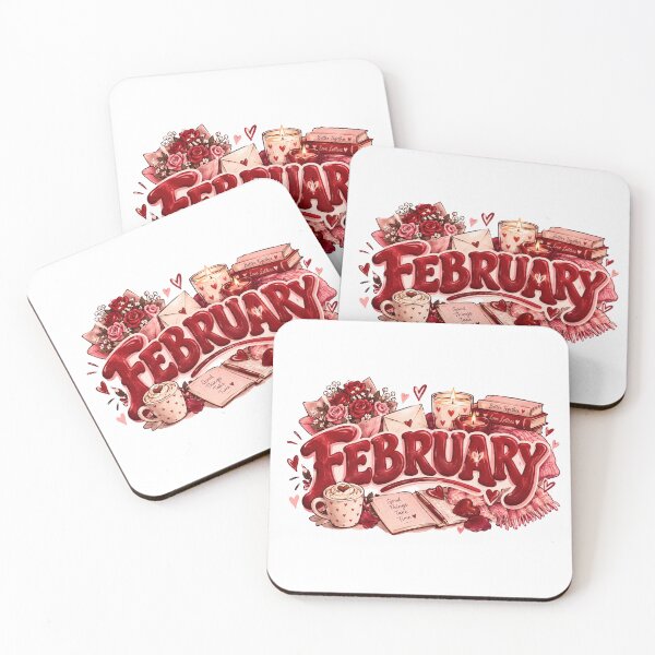 Item preview, February Cozy Romance Valentine Love Aesthetic designed and sold by Snikdha.