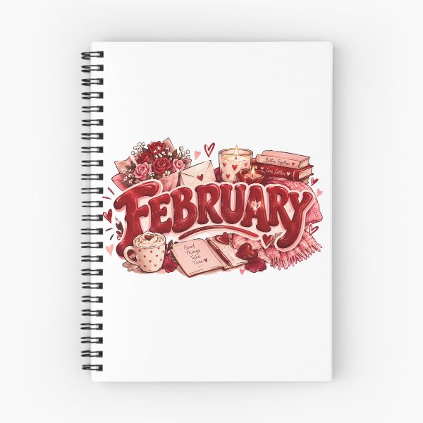 Item preview, February Cozy Romance Valentine Love Aesthetic designed and sold by Snikdha.
