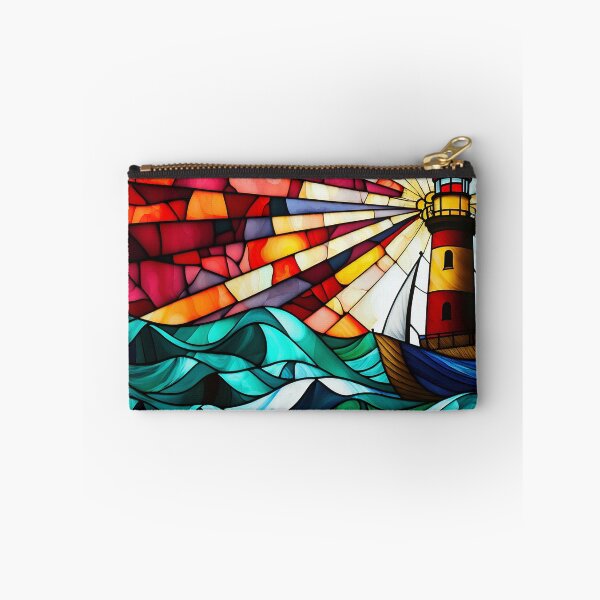 Item preview, Stained Glass Lighthouse - Coastal Art designed and sold by ElLocoMus.