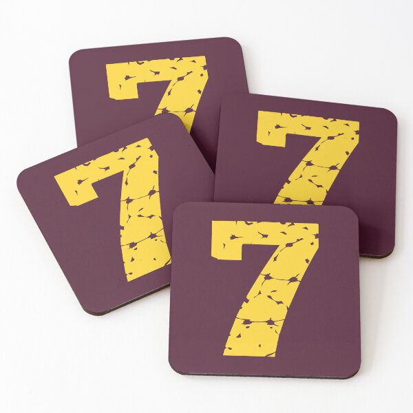 Item preview, Number 7, Yellow #7 designed and sold by Jeallan Designs.