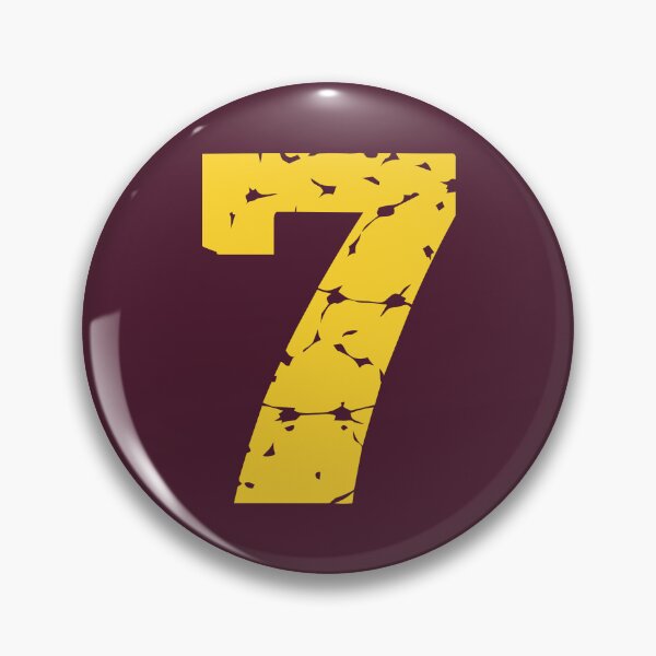 Item preview, Número 7, Amarillo #7 designed and sold by Jeallan Designs.