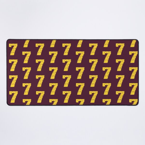 Item preview, Number 7, Yellow #7 designed and sold by Jeallan Designs.
