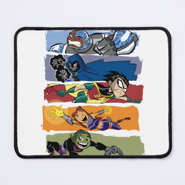 Item preview, Teen Titans Inspired Cartoon Heroes Design for Fans of Animated Superhero Teams designed and sold by ZOUHIR.