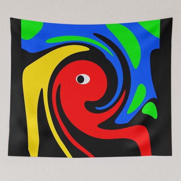 Item preview, Vibrant Abstract Swirl designed and sold by Elaine M Hayward .