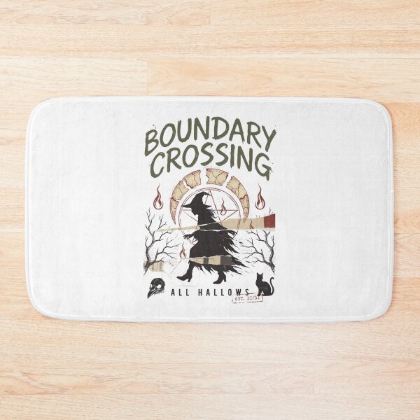 Item preview, Boundary Crossing Witch Halloween Design Graphic Tee v11 designed and sold by DarylWelsh2024.