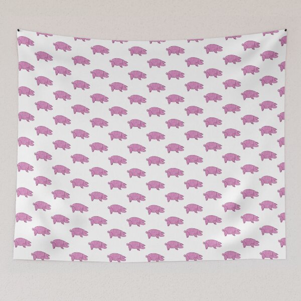 Item preview, Creative David Gilmour Inspired Pig Illustration Art designed and sold by arthus-pics.