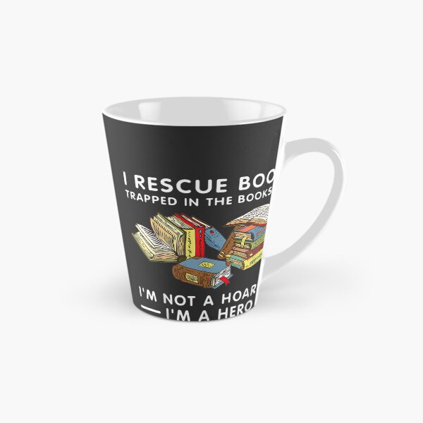 Item preview, I Rescue Books Trapped in the Bookstore Funny Bibliophile Quote Design designed and sold by neymargg.