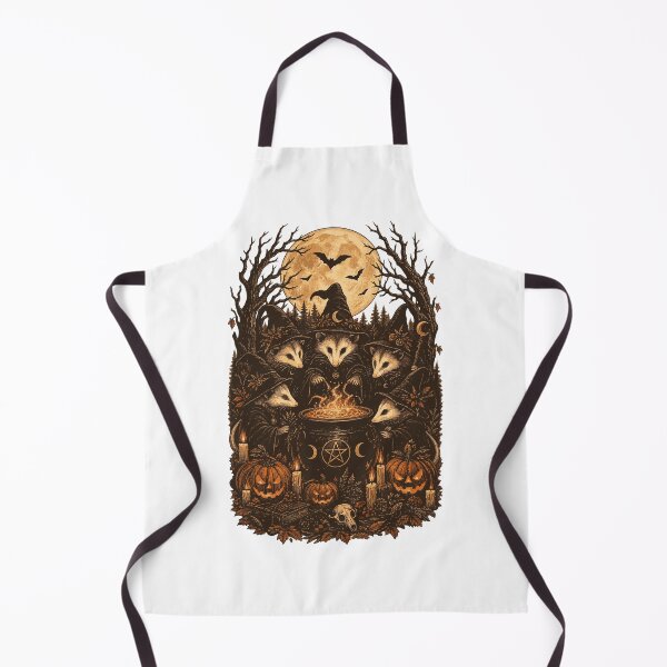 Item preview, Vintage Witch Opossum Moon Ritual Animal Gothic Halloween designed and sold by Whirx.
