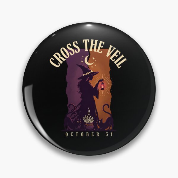 Item preview, Boundary Crossing Witch Halloween Design Graphic Tee v12 designed and sold by DarylWelsh2024.