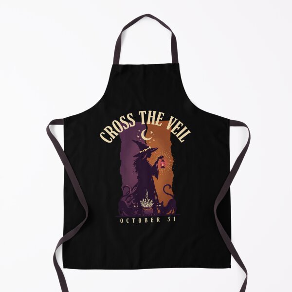 Item preview, Boundary Crossing Witch Halloween Design Graphic Tee v12 designed and sold by DarylWelsh2024.