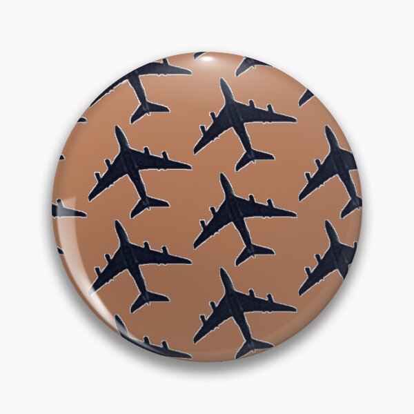 Item preview, Plane  Air Bus A380 Plane on Brown  Back Ground designed and sold by Am Fear Liath Mòr Designs.