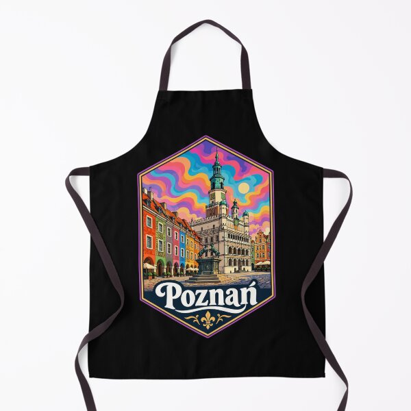 Item preview, Poznan Poland Trippy Art Travel designed and sold by TomFrontierArt.