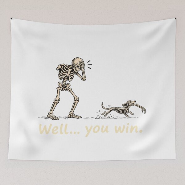 Item preview, Funny Skeleton Shirt, Skeleton Dog Shirt, Halloween Dachshund Shirt, Dark Humor Tee, Funny Halloween Shirt, Spooky Dog Shirt, Sarcastic Tee designed and sold by Sun Rise.