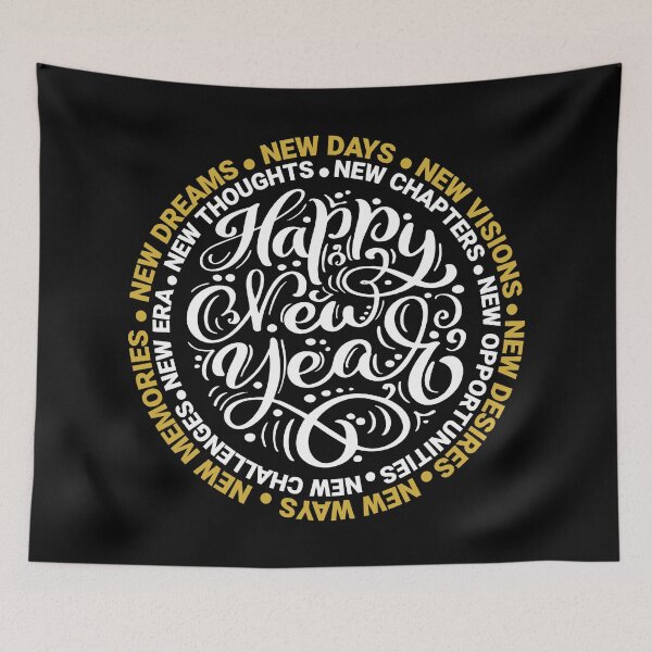Item preview, Happy New Year Motivational designed and sold by YOYOCollection.