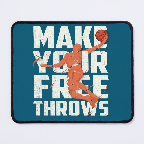 Item preview, Basketball Humor - Make Your Free Throws designed and sold by Artful Paws.