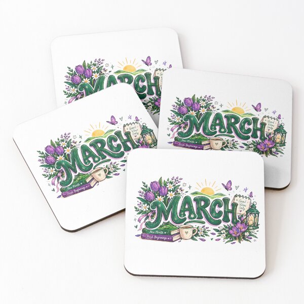 Item preview, March Spring Bloom Fresh Beginnings designed and sold by Snikdha.
