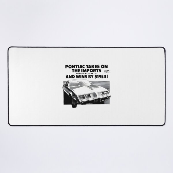Item preview, Classic Pontiac Firebird Vintage Muscle Car Illustration Design designed and sold by Bawte.