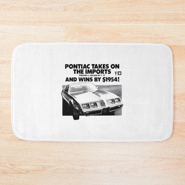 Item preview, Classic Pontiac Firebird Vintage Muscle Car Illustration Design designed and sold by Bawte.