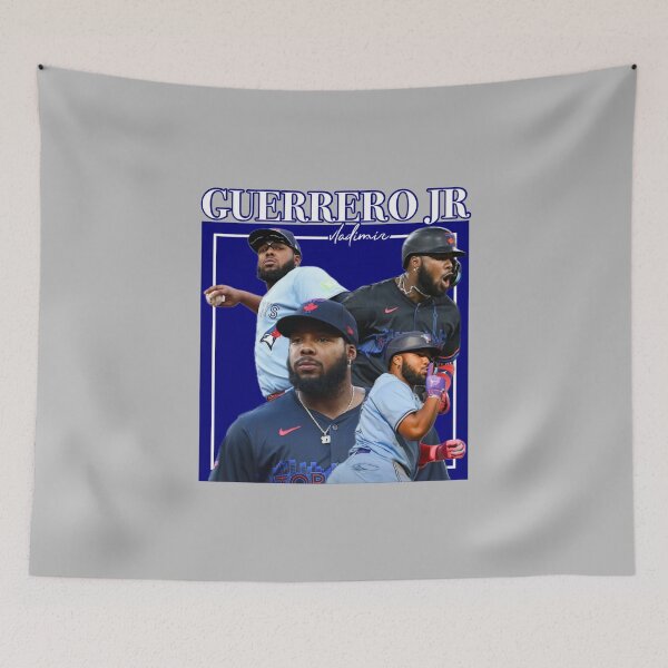 Artikelvorschau, Vladimir Guerrero Jr. Retro-Design entworfen und verkauft von aksav.
