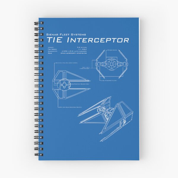 Item preview, TIE Interceptor Blueprint designed and sold by Patrick King.