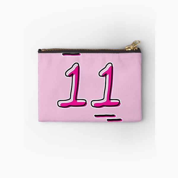 Item preview, Number 11 - Bold Pink Artistic Numeral Design designed and sold by Dyche Studio.