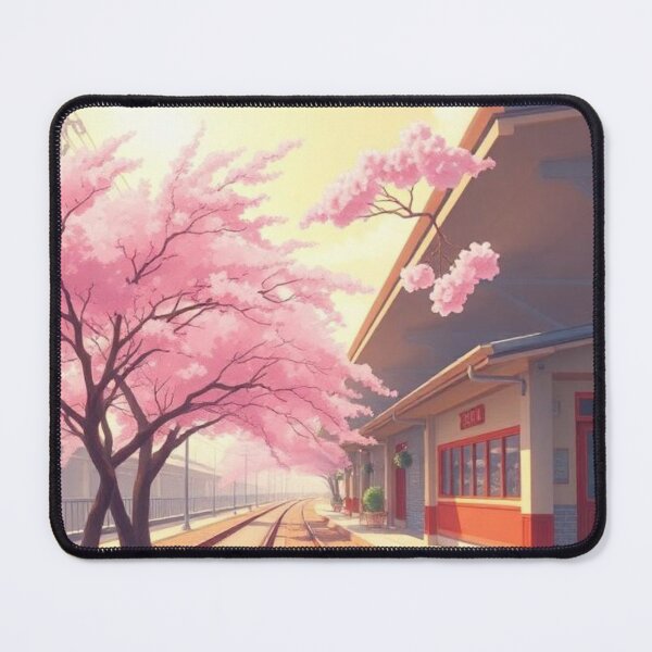 Item preview, Japanese Station with Sakura designed and sold by Asiantrendzz.