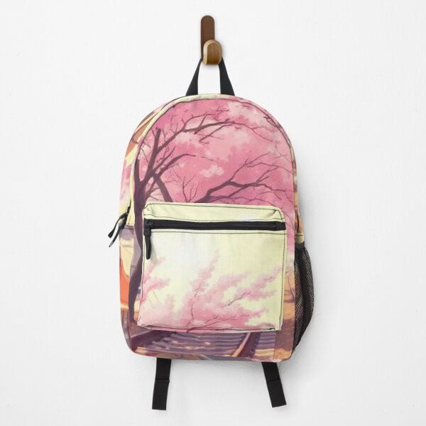 Item preview, Japanese Station with Sakura designed and sold by Asiantrendzz.
