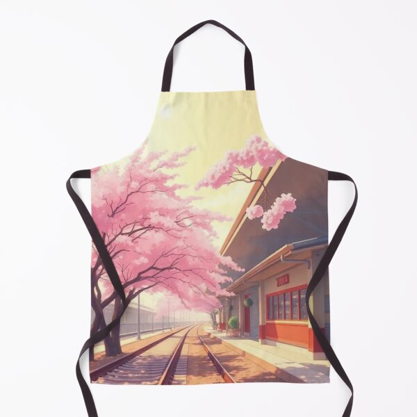 Item preview, Japanese Station with Sakura designed and sold by Asiantrendzz.