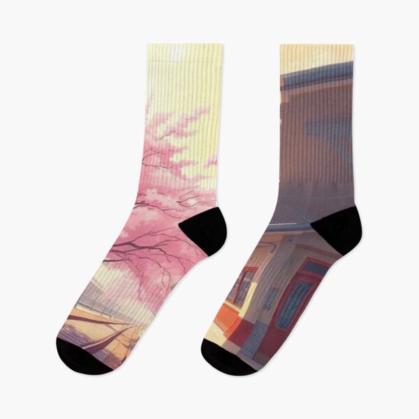 Item preview, Japanese Station with Sakura designed and sold by Asiantrendzz.