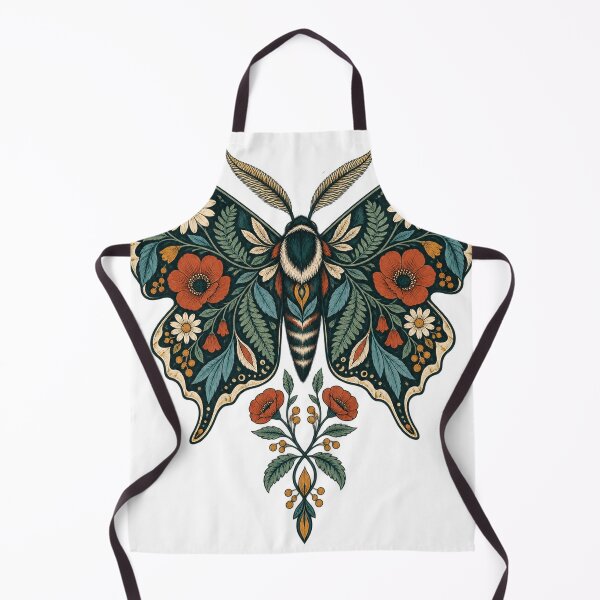 Item preview, Midnight Pollinator – Botanical Moth designed and sold by Pixel & Ponder.