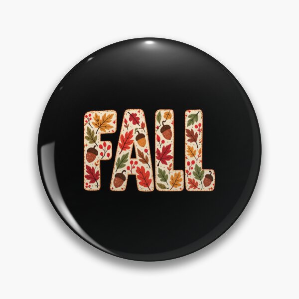 Item preview, Fall Autumn Leaves Acorn Patchwork Typography Design designed and sold by MAPDDesigns.