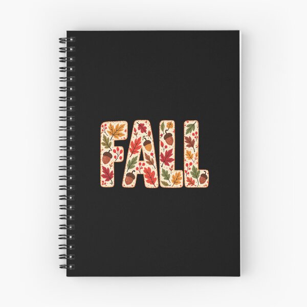 Item preview, Fall Autumn Leaves Acorn Patchwork Typography Design designed and sold by MAPDDesigns.