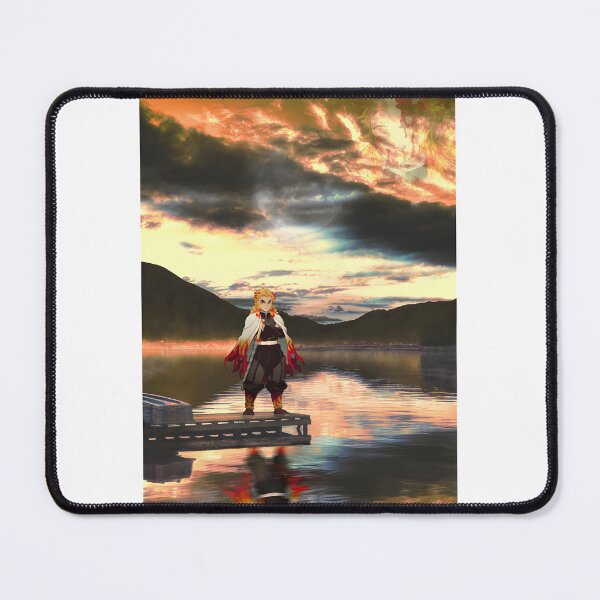 Item preview, Flame Hashira Rengoku Anime Inspired Character Art designed and sold by Dodybeatz.