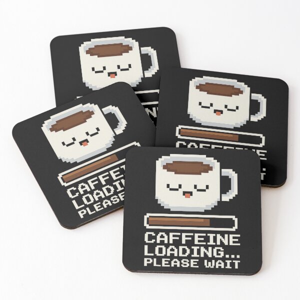 Item preview, Caffeine Loading… Please Wait – Coffee Progress Bar designed and sold by jimnicklaus.