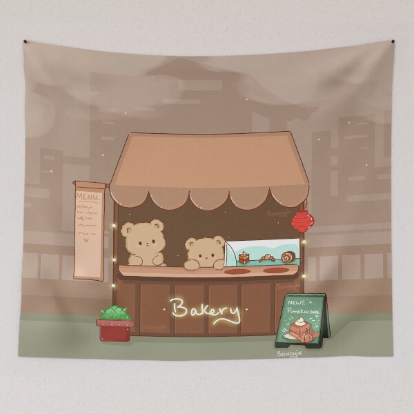 Item preview, Bear Bakery  designed and sold by Sonoyin.