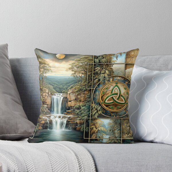 Item preview, The Verdant Orrery Abstract Landscape designed and sold by Dream Mythos Studios.