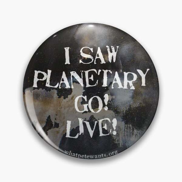 Item preview, Planetary Go! LIVE! designed and sold by whatpetewants.