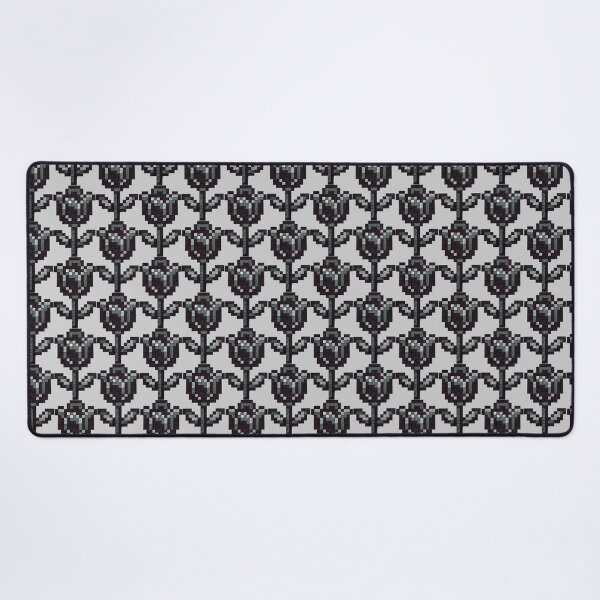 Item preview, Hand Drawn Black Pixel Flower designed and sold by Shift-Tab.