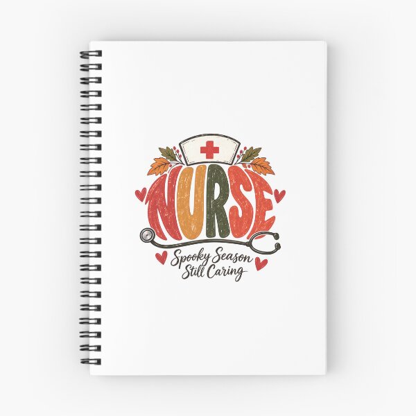 Item preview, Nurse Pumpkin Fall Shirt – Spooky Season Still Caring – Autumn Nurse Design designed and sold by MAPDDesigns.