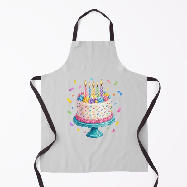 Item preview, Birthday Cake With Candles and Confetti designed and sold by hattie's.