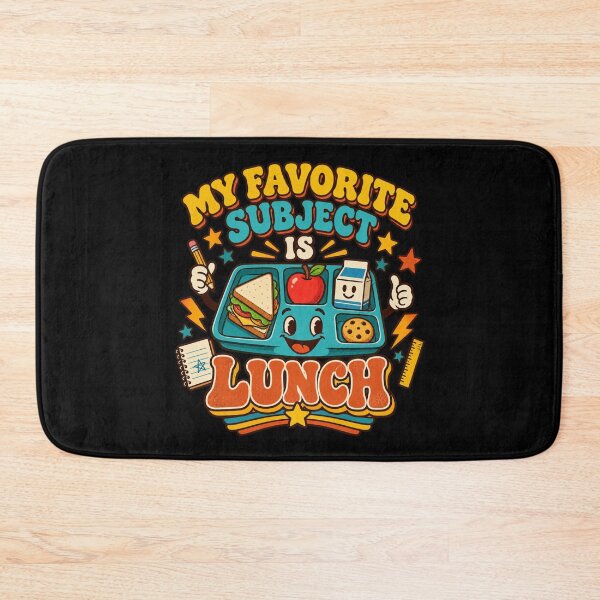 Item preview, My favorite subject is lunch designed and sold by Side Quest Co..